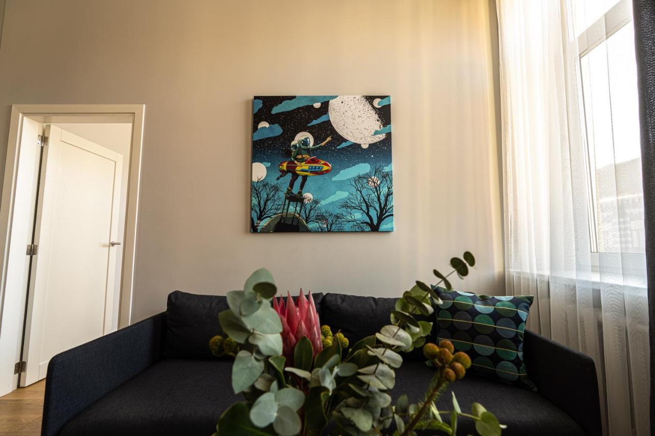 Beautiful Apartment In The Heart Of Kaunas Luaran gambar
