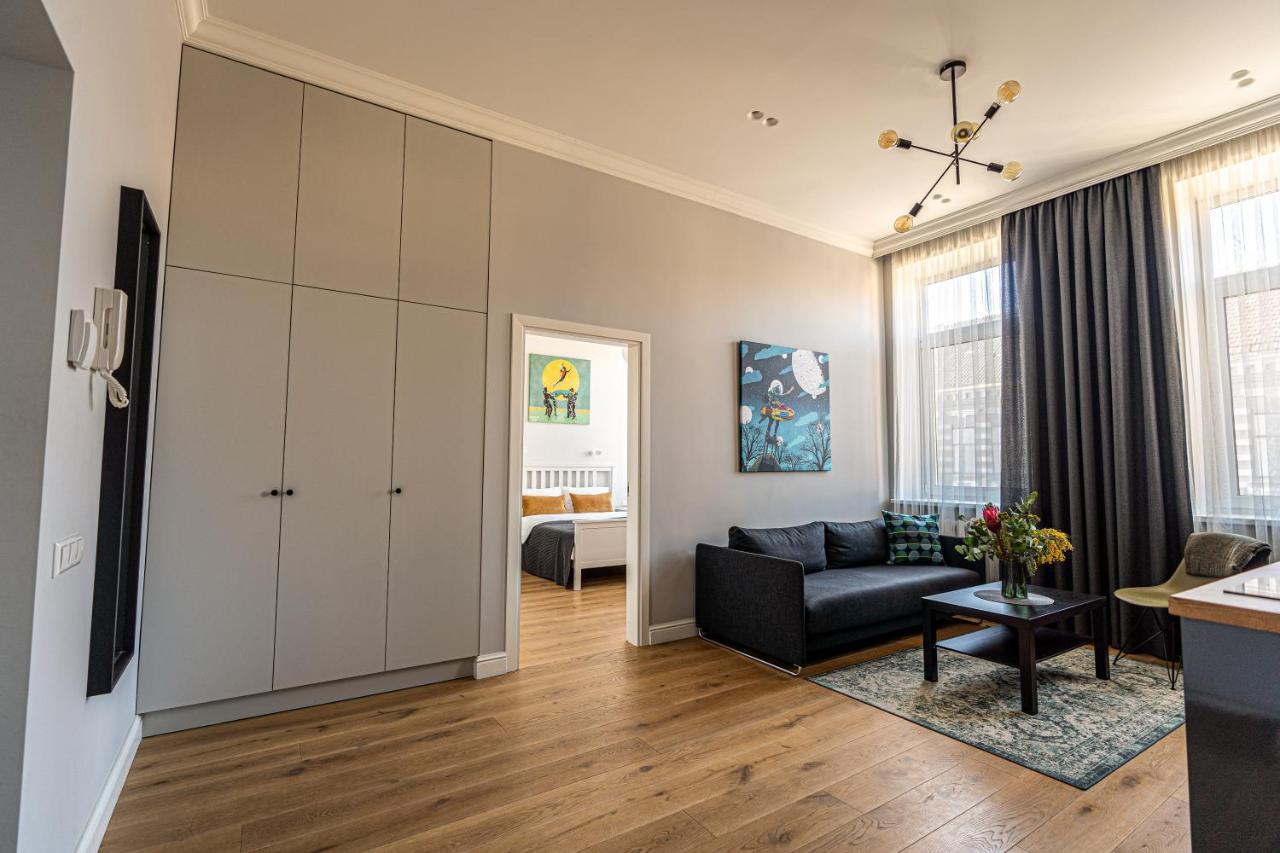 Beautiful Apartment In The Heart Of Kaunas Luaran gambar
