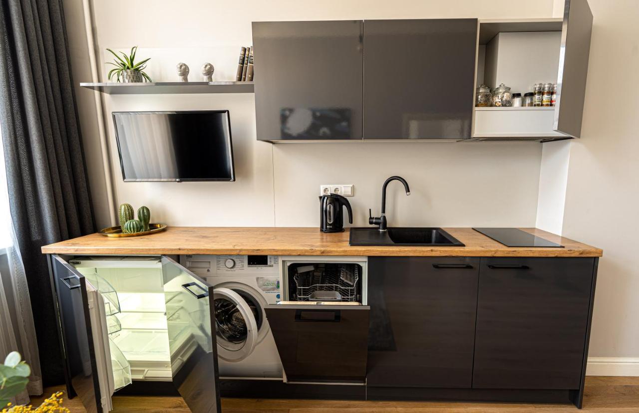 Beautiful Apartment In The Heart Of Kaunas Luaran gambar